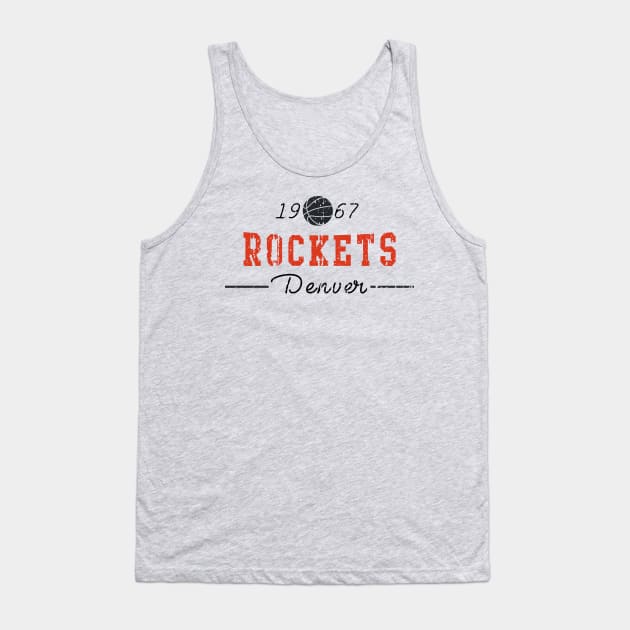 Denver Rockets Tank Top by HomePlateCreative